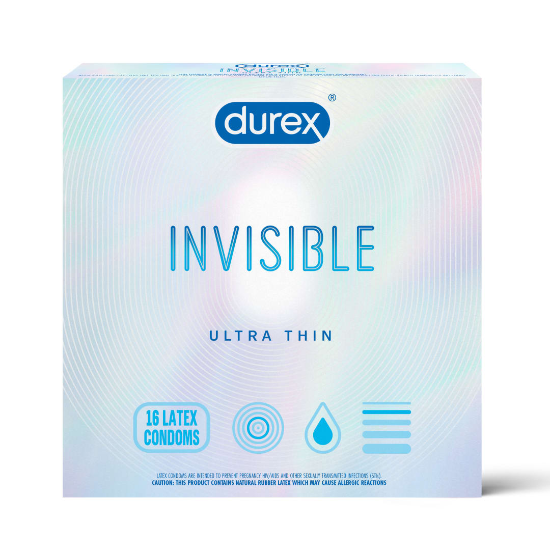 DUREX® Invisible™ - Condom 18/16 ct.