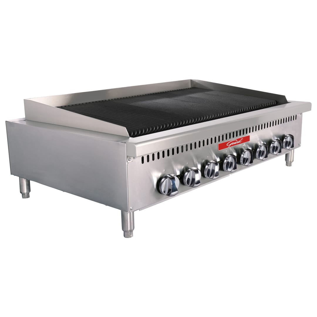 GCRB-48NGS - General Radiant Charbroiler, 48" - 120K BTU NG Gas