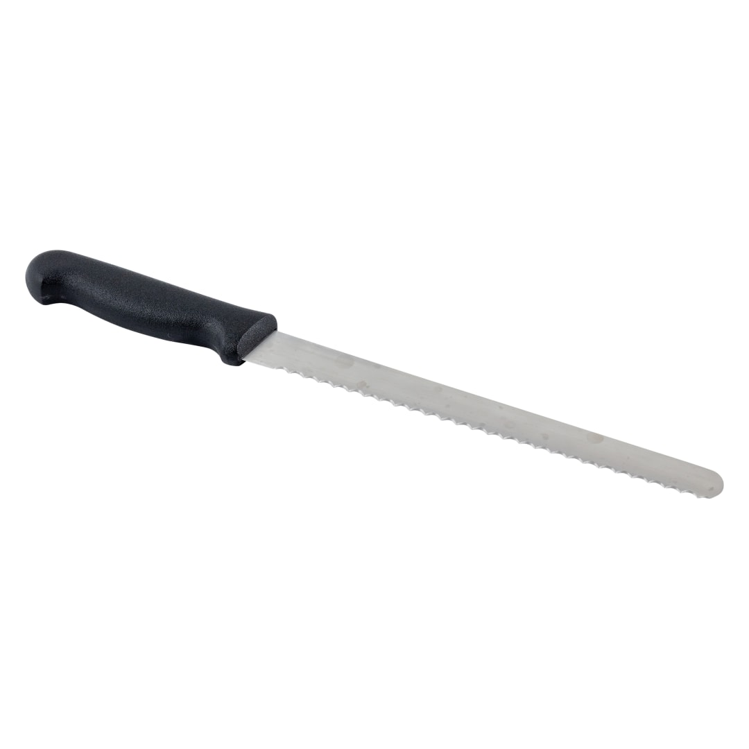 CUT-10WASBL - KNIFE SLICER 10" W/E  BLK HDLE