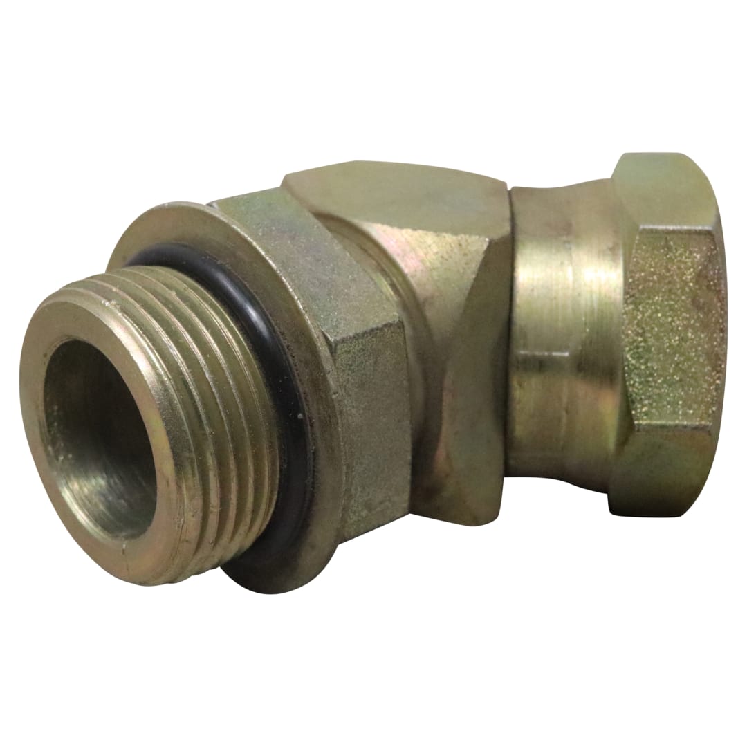 Galbreath™ Bulkhead or Adapter 1" x 1", 45 Degree
