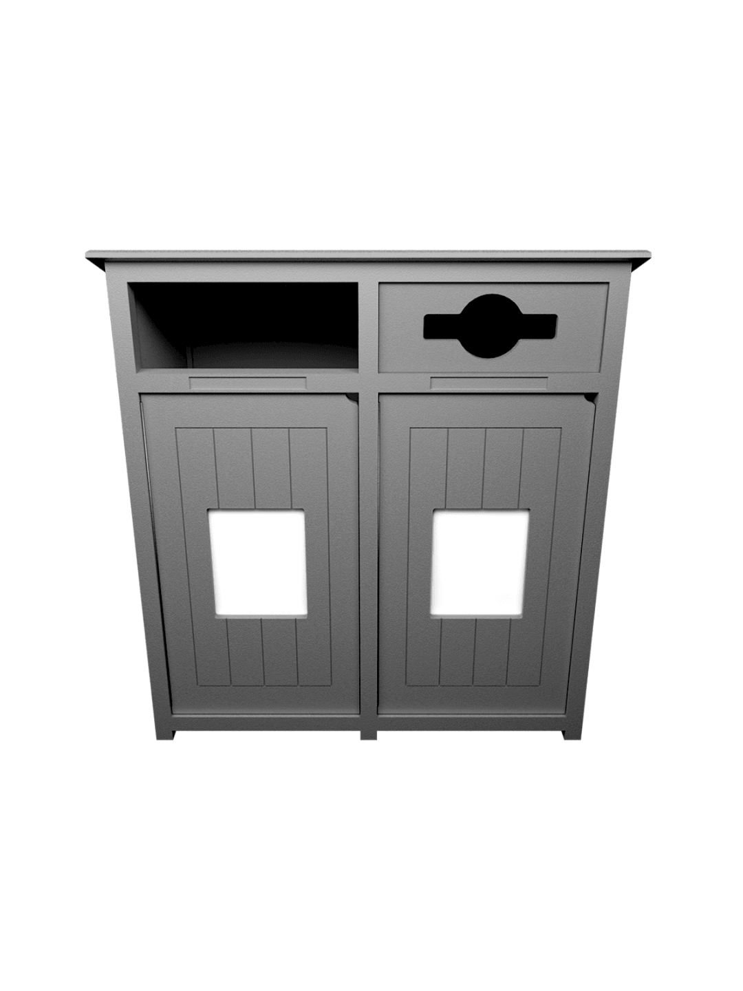  AURA - Double - Unit - Full-Mixed - Grey