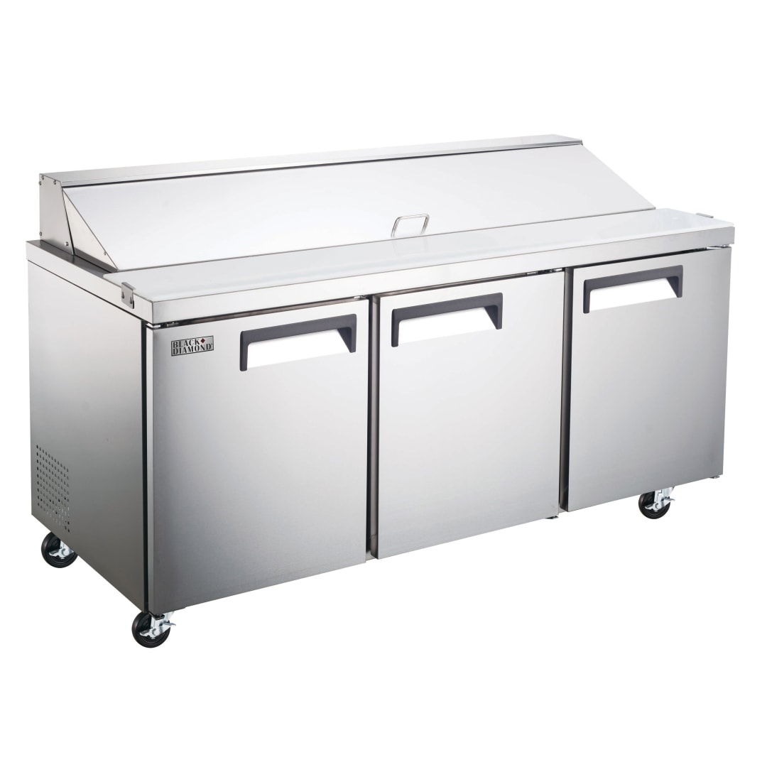 GRSL-3D - BD SALAD/SANDWICH PREP TABLE, 3 DOOR