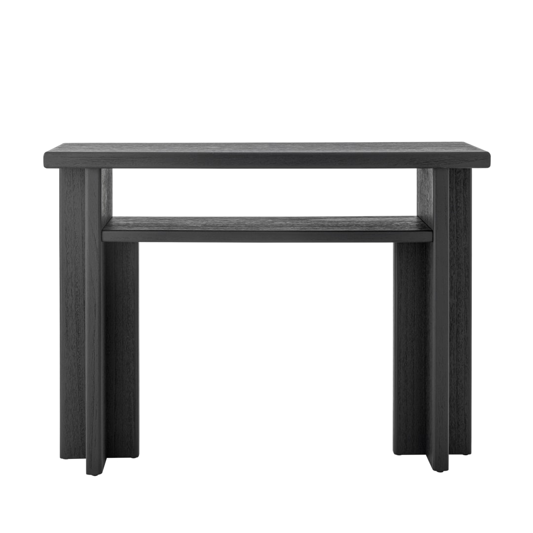 82062620 - Cupa Console Table, Black, Firwood STOCK: 128