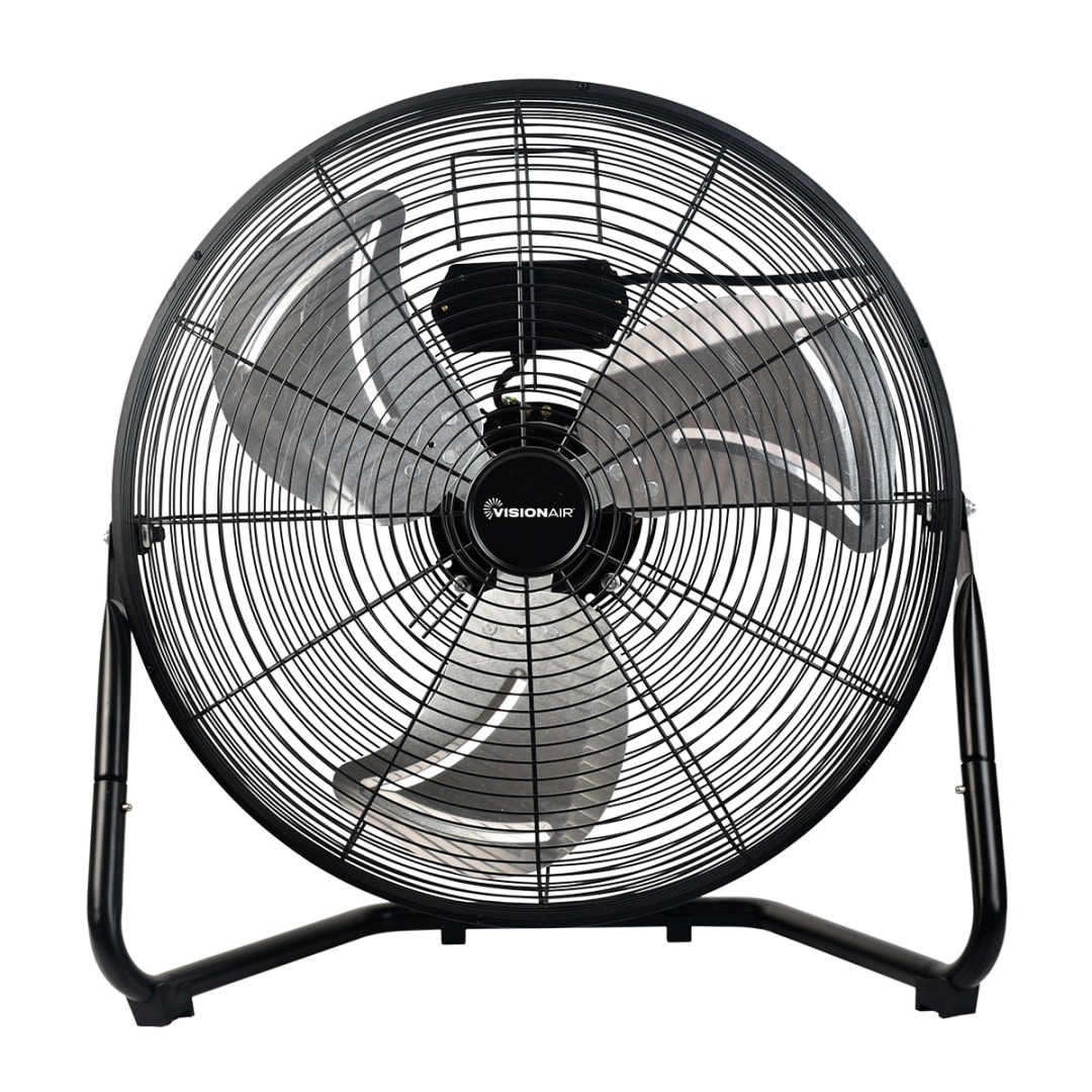 20" High Velocity Floor Fan with aluminum oil bearing motor