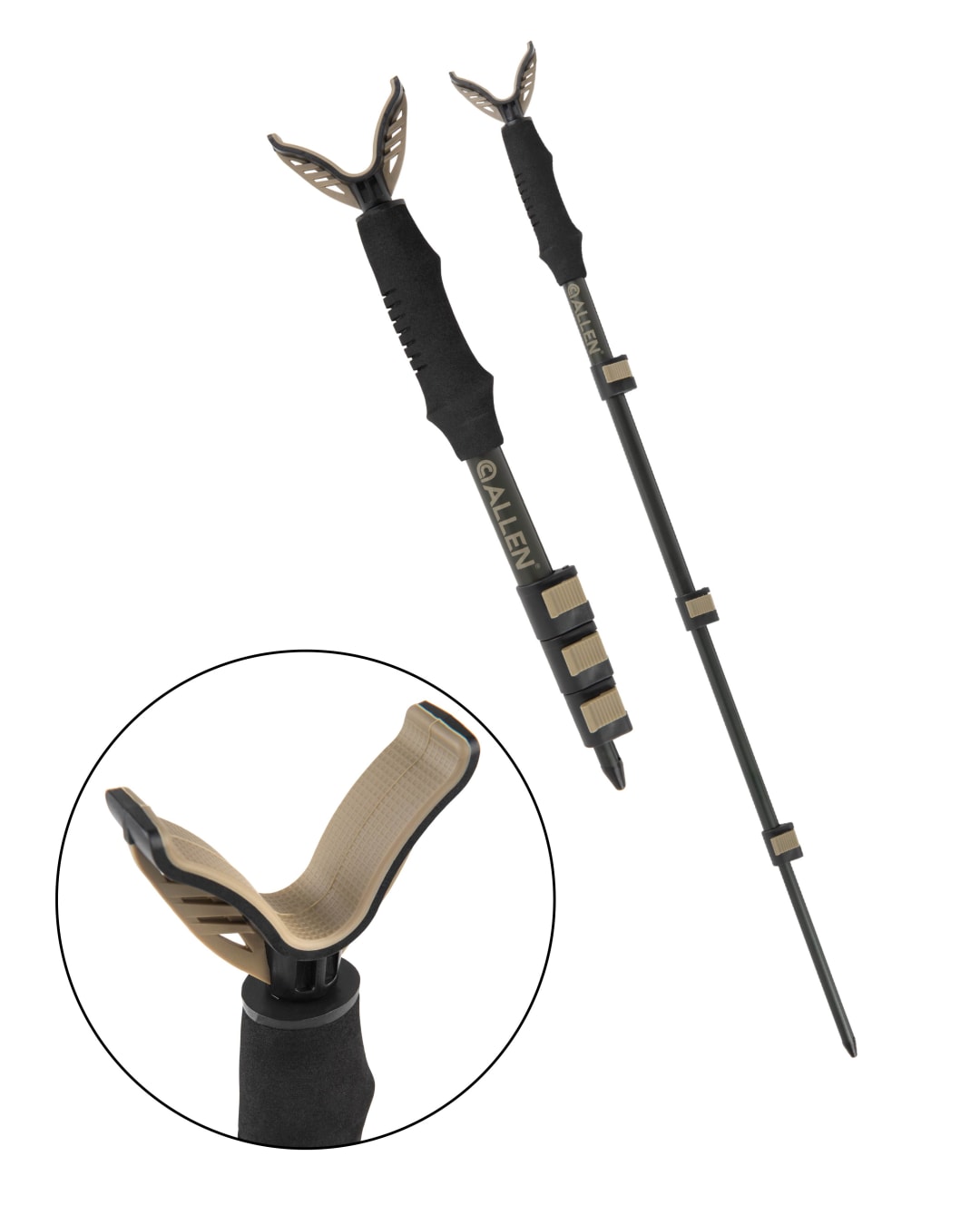 Allen Company Monopod Turkey Hunting Shooting Stick, Adjustable 14.5-34 Inch