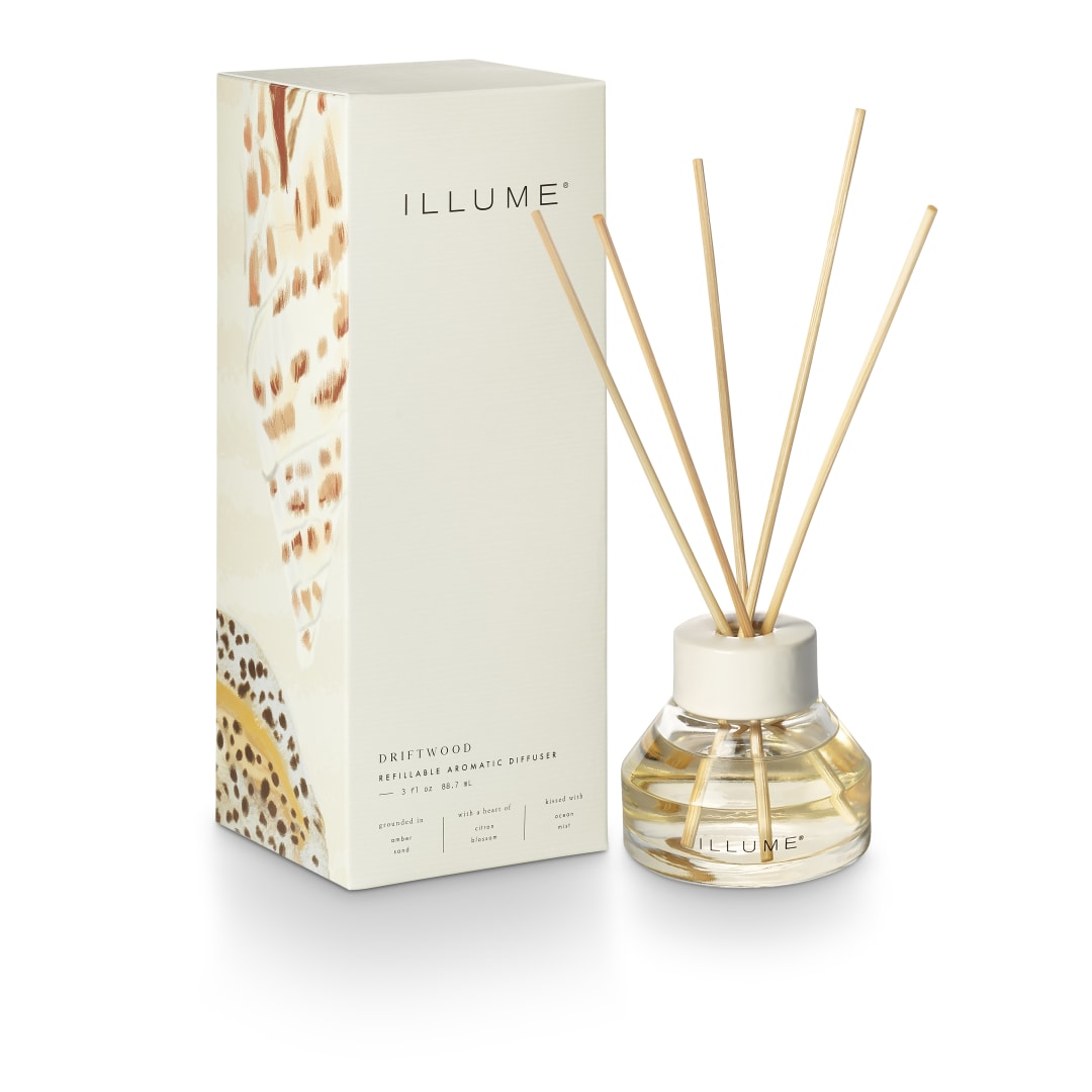 4536300500 - Driftwood Scent Diffuser, White, STOCK: 149