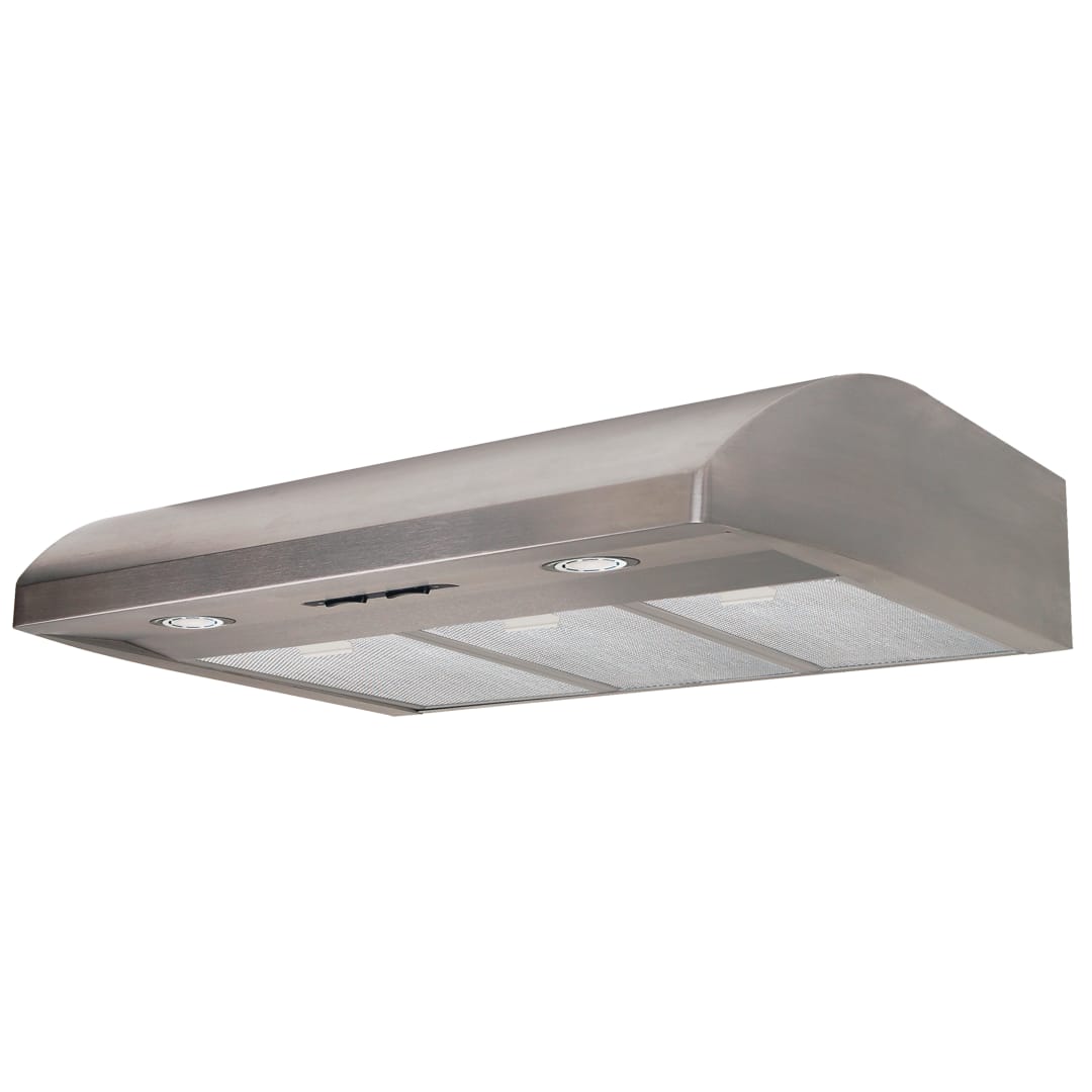 Air King Essence 36" Convertible Under Cabinet Range Hood with Light in Stainless