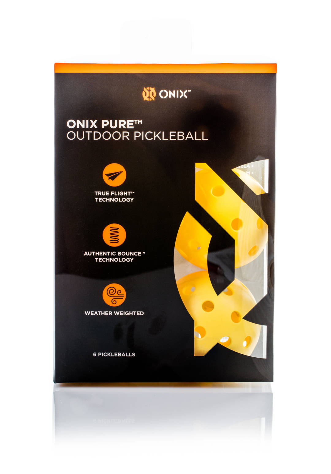 ONIX Outdoor Ball 6 Pack - Yel