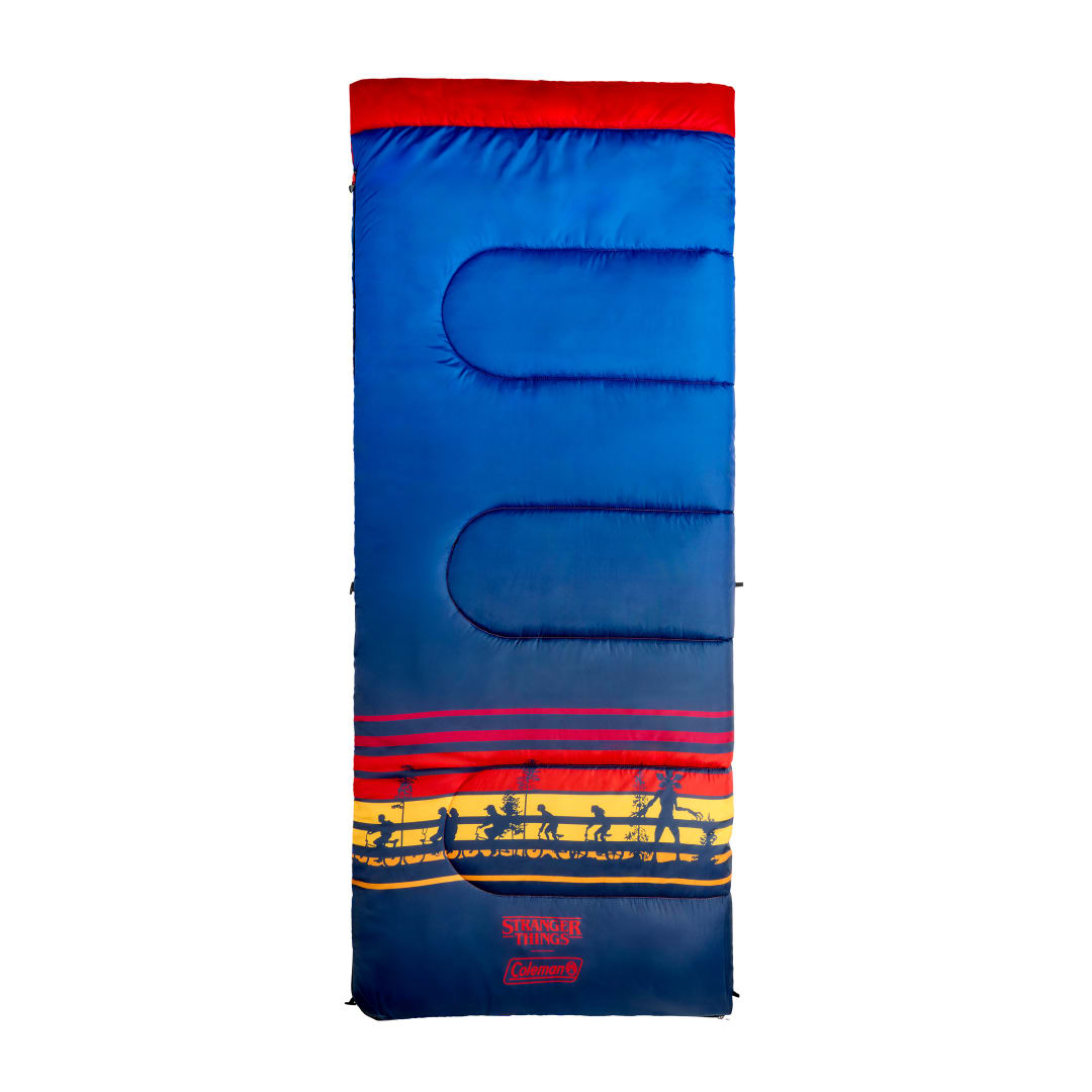 Coleman Stranger Things Outdoor Gear Collection, Limited Edition Stranger Things & Coleman Upside Down Camping Assortment, Cooler/Chair/Tent/Sleeping Bag