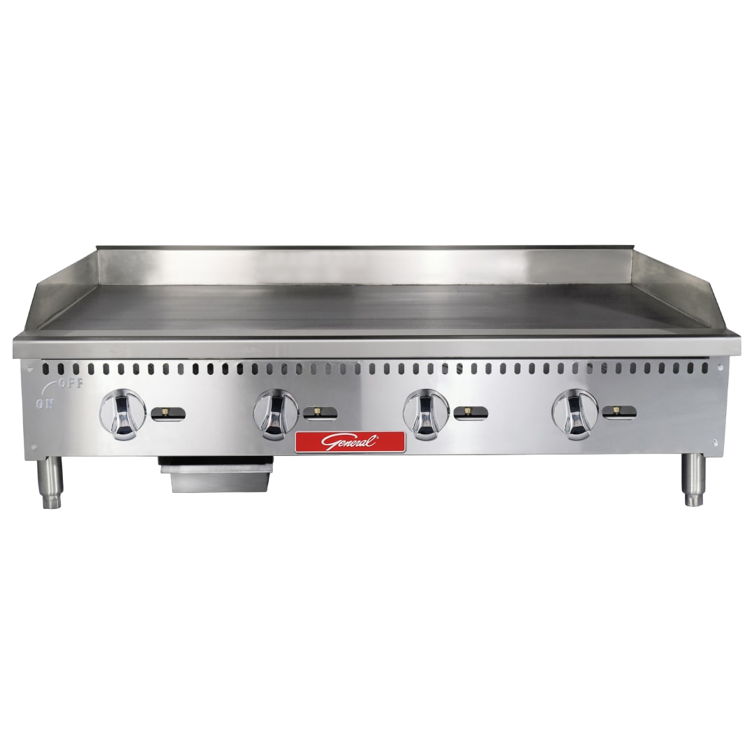 GCMG-48NGS - General Manual Griddle, 48" - 120K BTU NG Gas