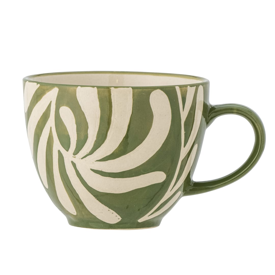 82062053 - Heikki Cup, Green, Stoneware STOCK: 224
