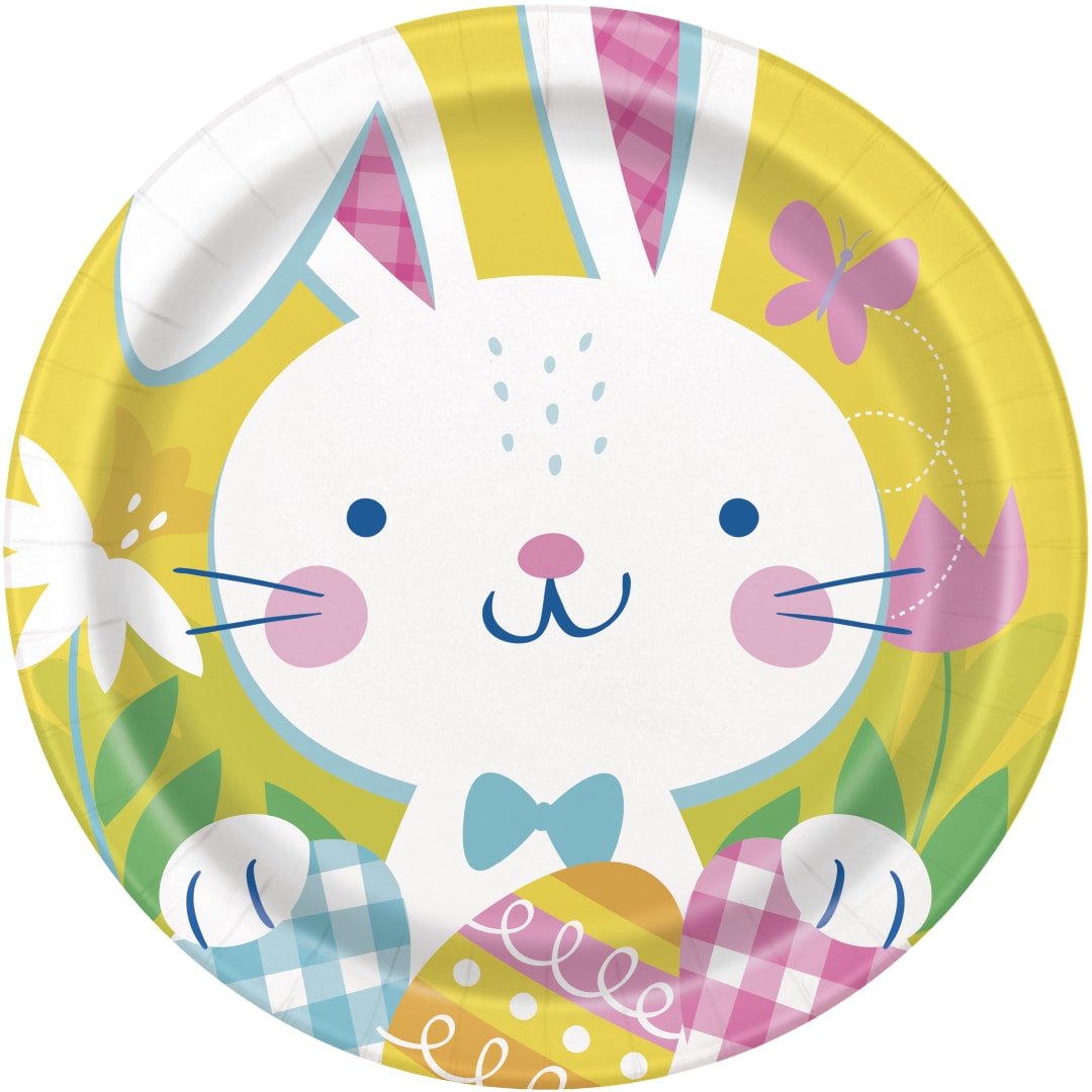 Eggcellent Easter Round 9" Dinner Plates, 8ct