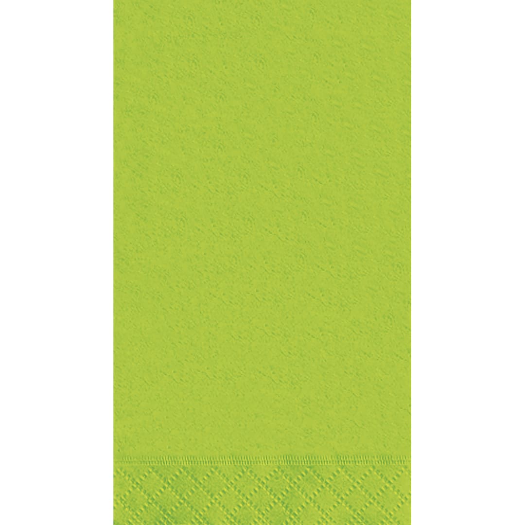 Neon Green Solid Guest Towels, 20ct