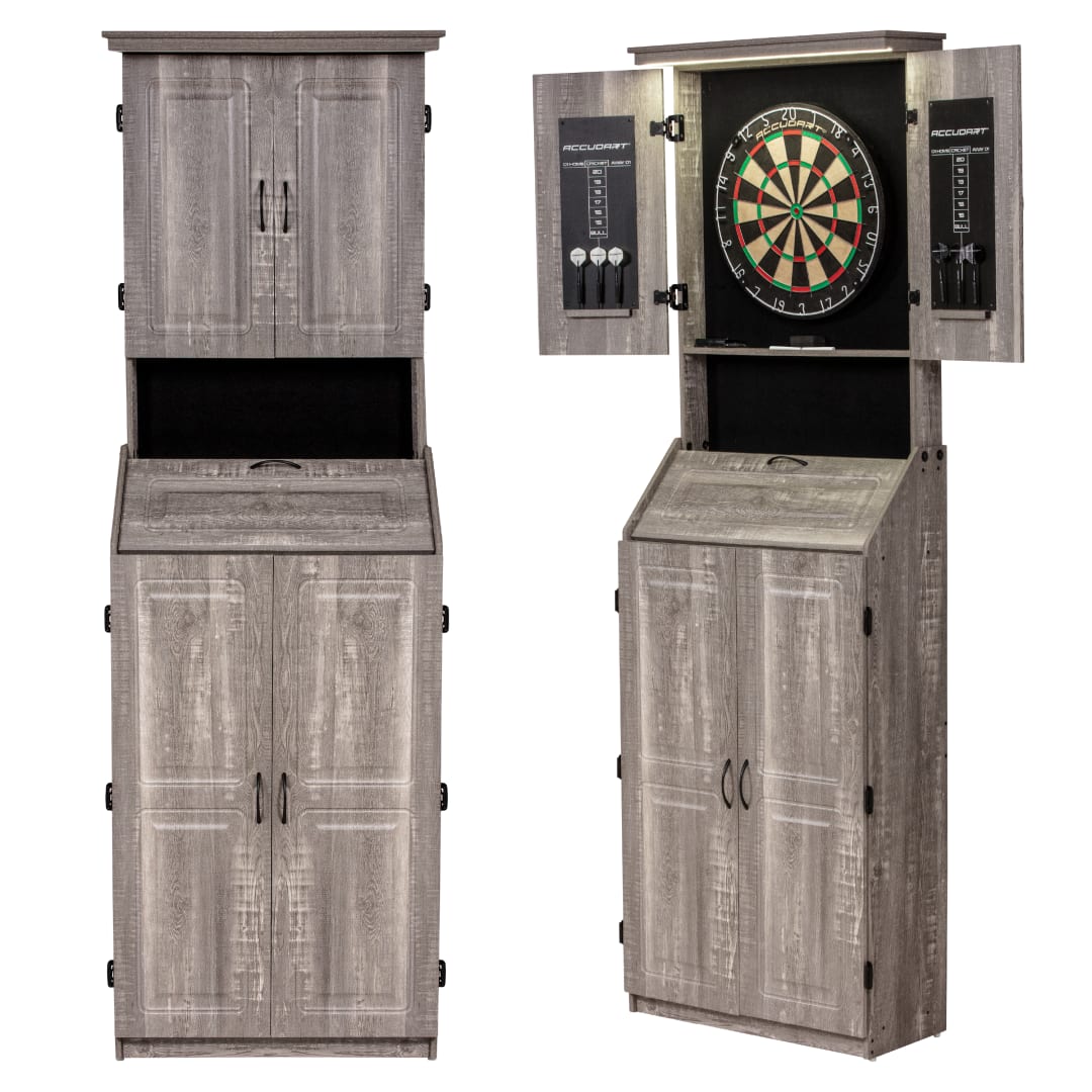 Accudart Dartboard Cabinet Set