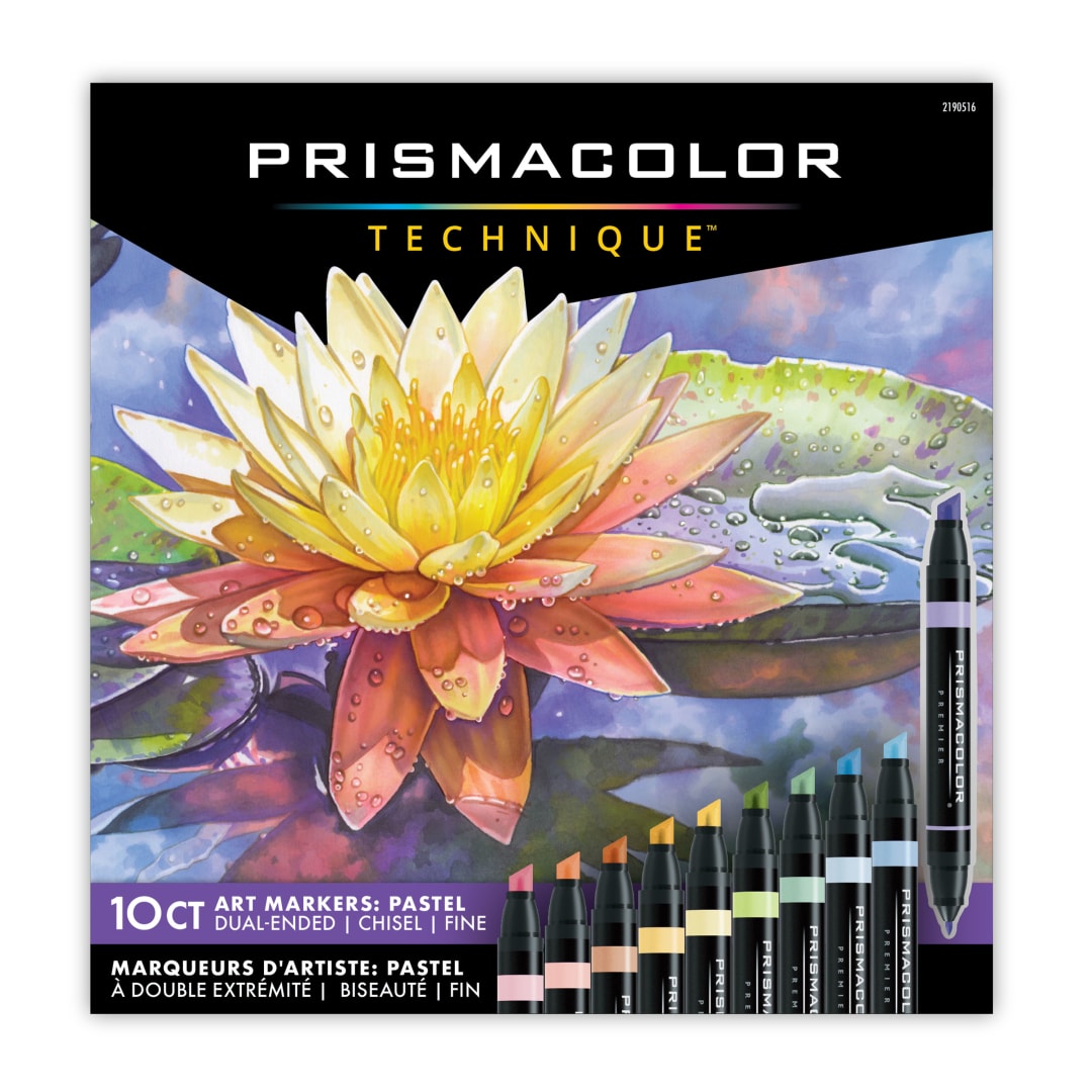 PRSMCLR TCHNQ CHSL FN MRKR PASTEL 10CT