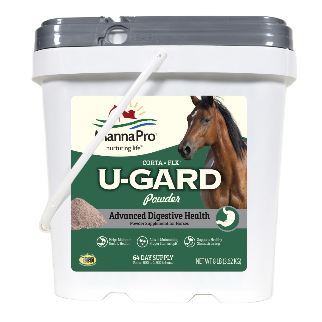 Corta-Flx U-Gard Powder | Equine Digestive Supplement to Maintain Gastric Health | Helps Prevent Ulcer Formation | 8 LB