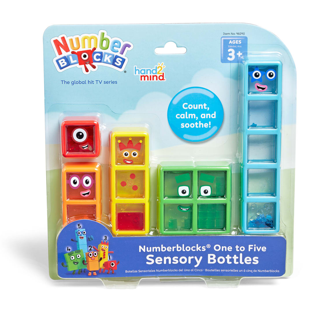 Numberblocks® One to Five Sensory Bottles