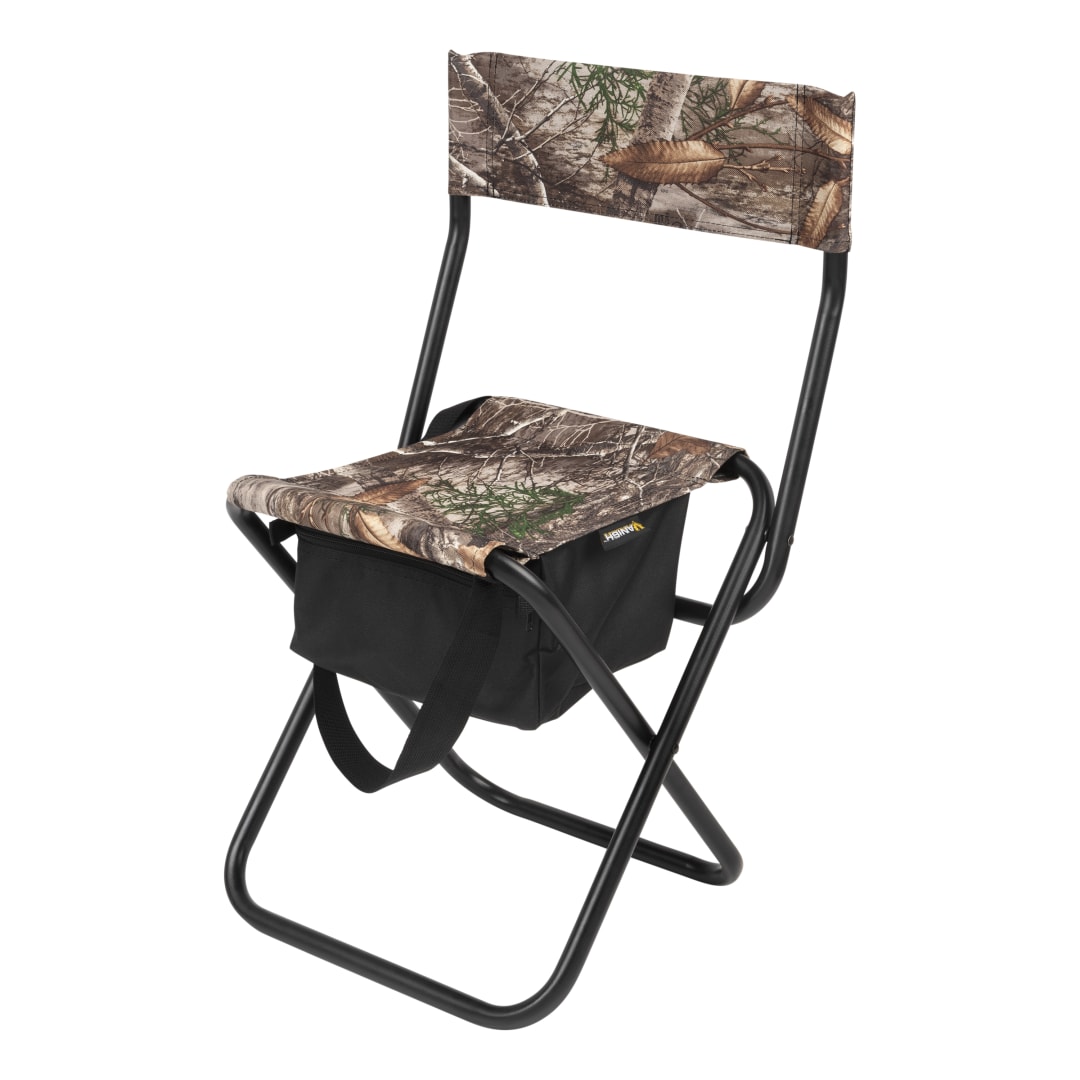 Vanish™ Foldable Seat with Backrest, Realtree Edge® Camo