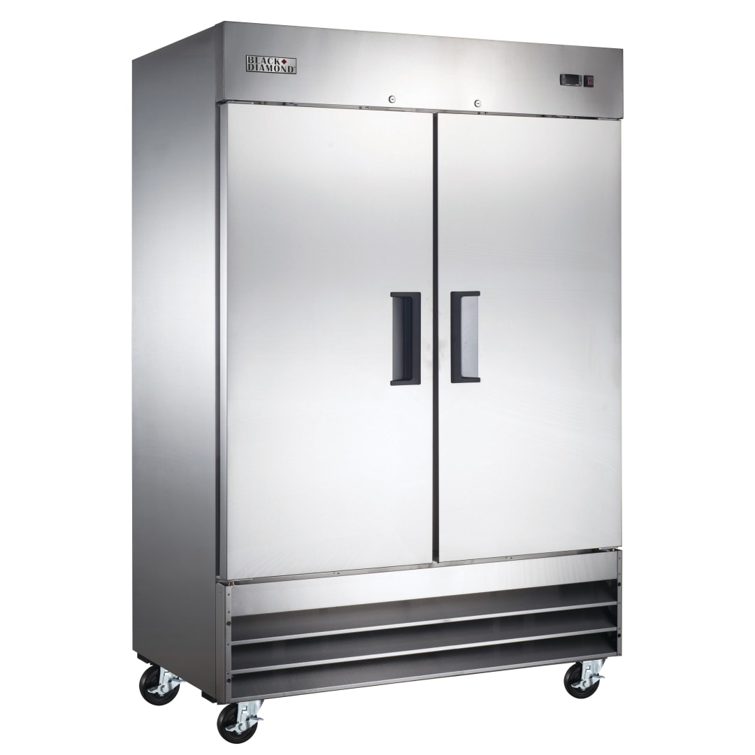 USFZ-2D - BD FREEZER S/S 2 DOOR