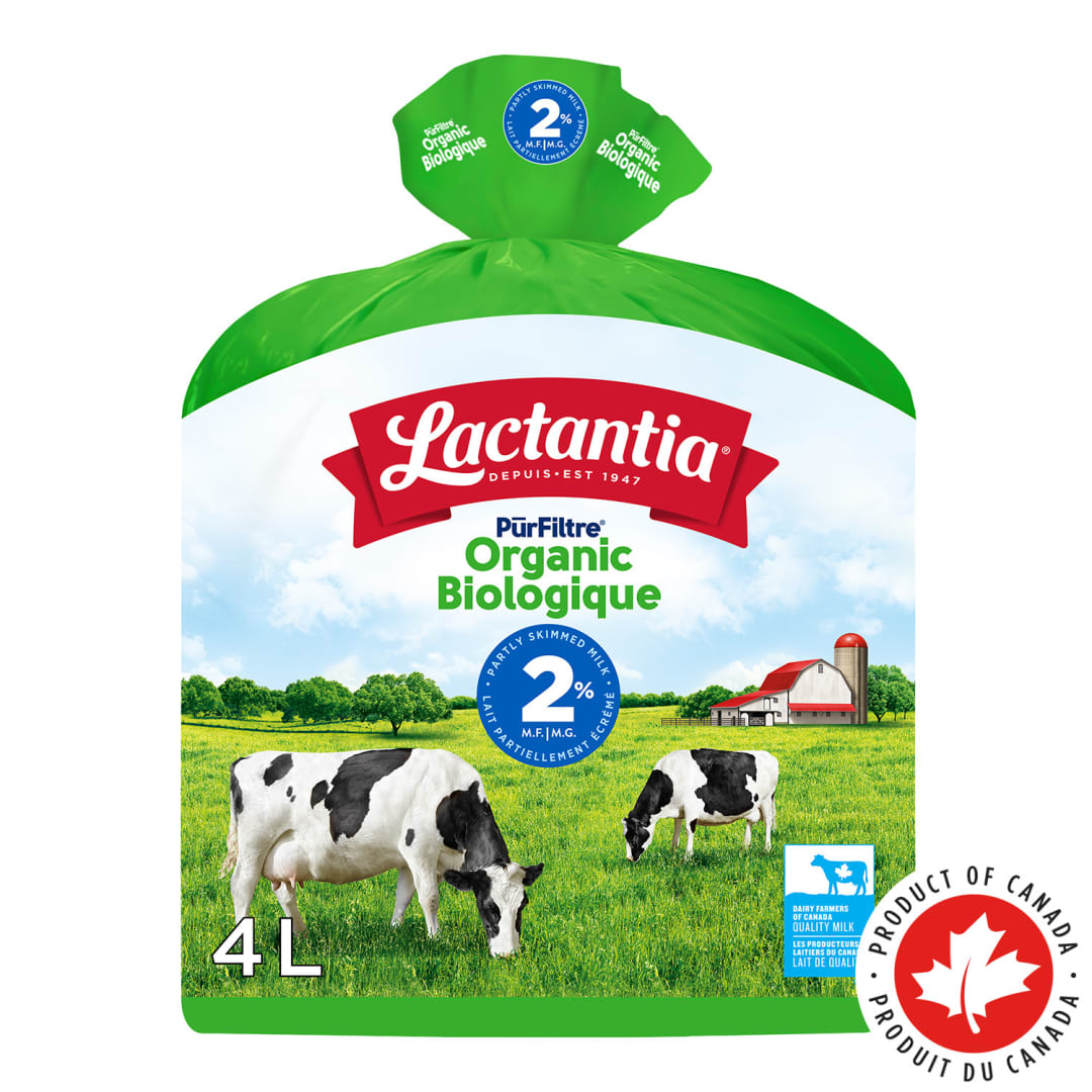 Lactantia PurFiltre Organic 2% Milk 4L