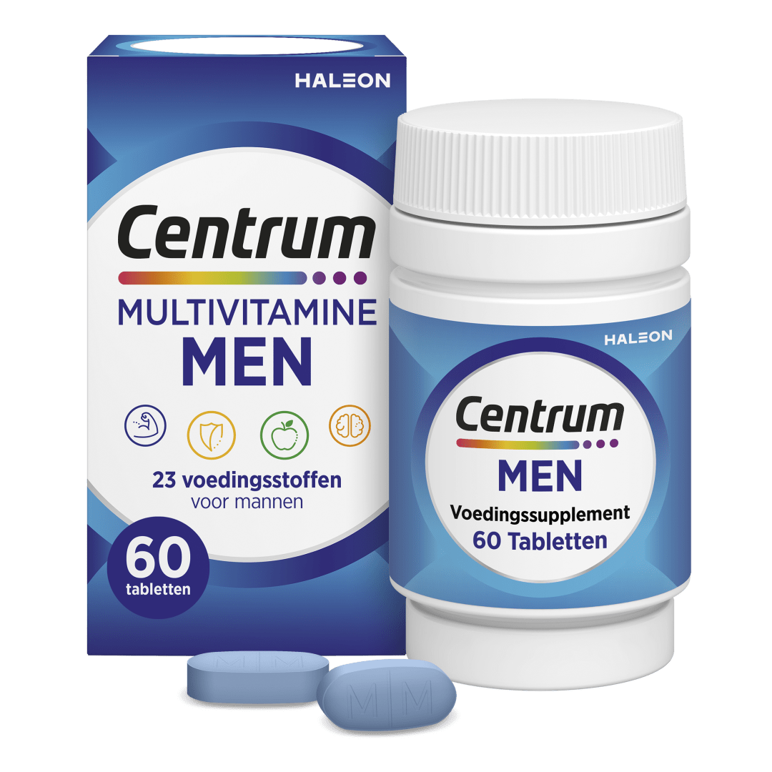 Centrum Men Multivitaminen   Tabletten, 60 stuks