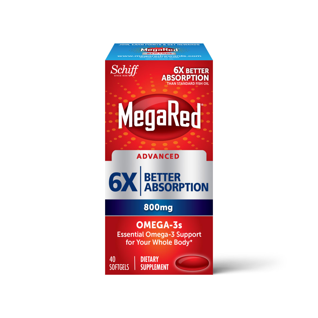 MEGARED® Advanced 6X Absorption Omega - 800mg 12/40 ct.