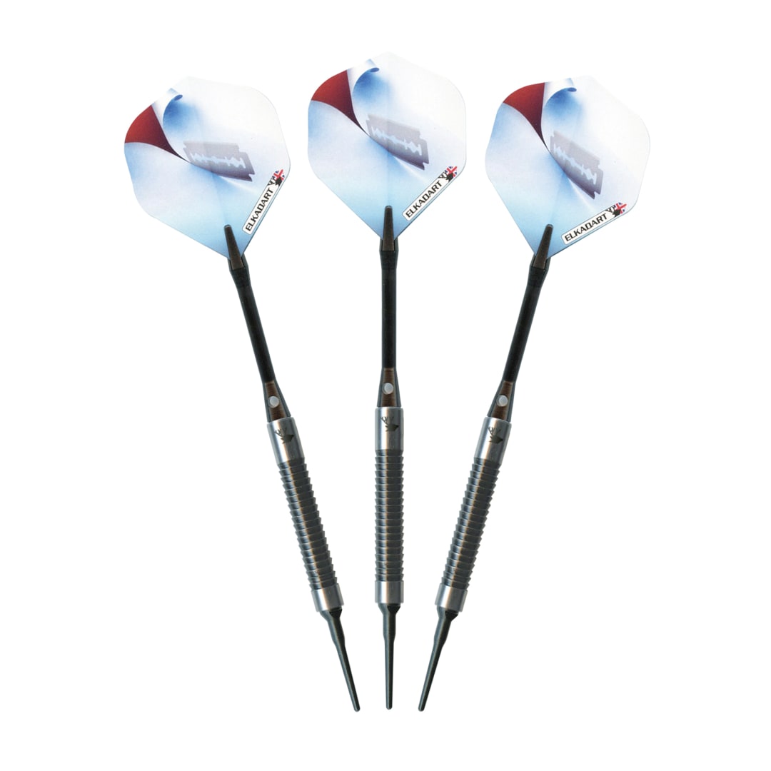 Elkadart Razor 80% Tungsten Soft Tip Darts #1 Barrel Style 16 Grams