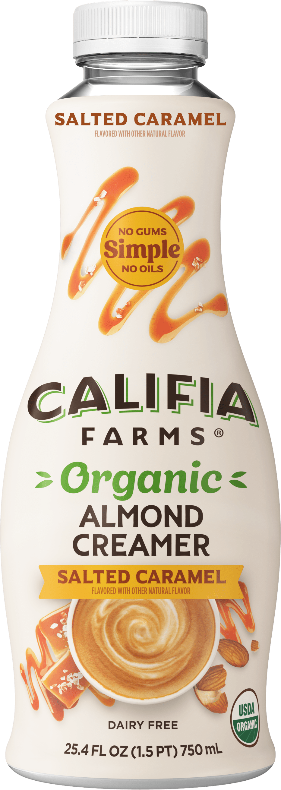 Organic Salted Caramel Almond Milk Coffee Creamer