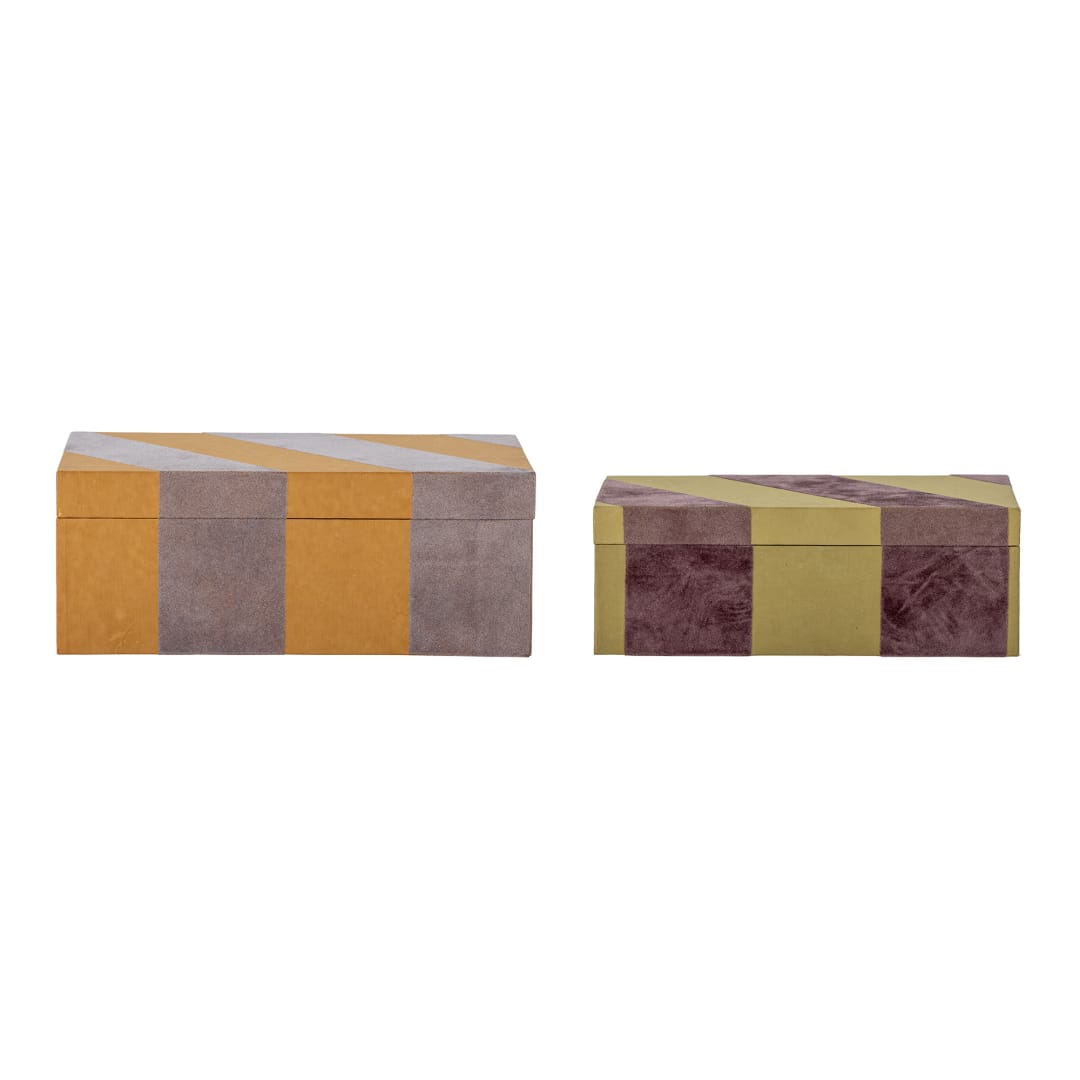 82058027 - Samira Box w/Lid, Multi, Paper STOCK: 3