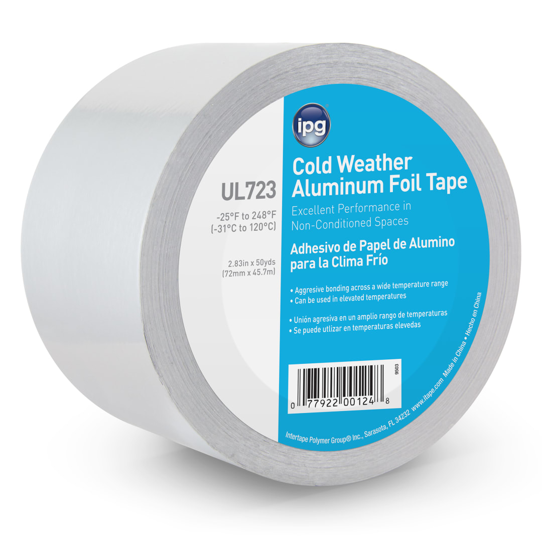 ALF175L 1.75 Mil Medium Grade 'Cold Temp' Aluminum Foil Tape