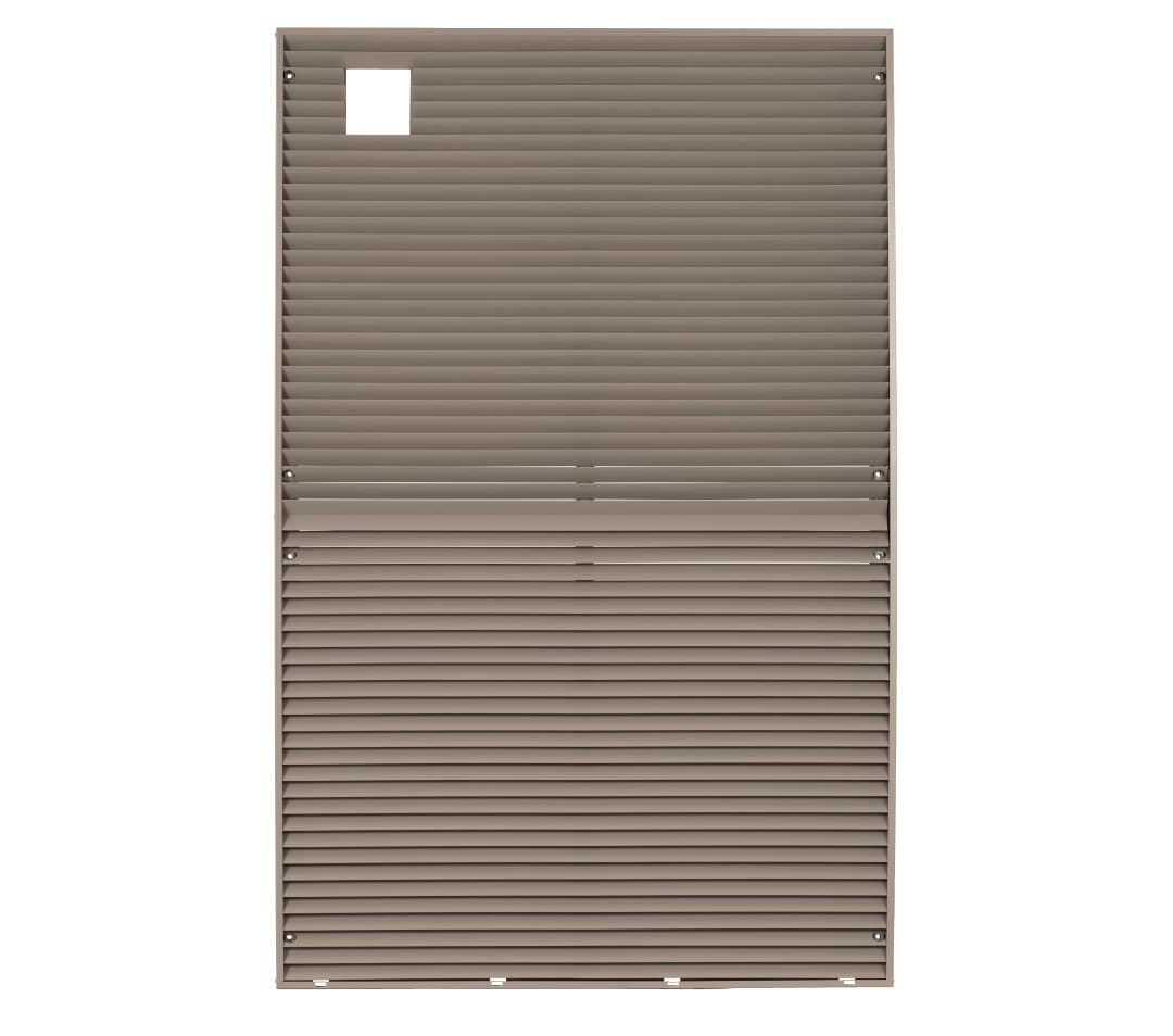 Architectural Grilles - High Efficency Gas - Mill Finish, Unpainted