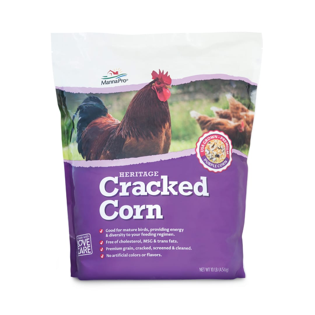 Manna Pro Heritage Cracked Corn, 10 lbs