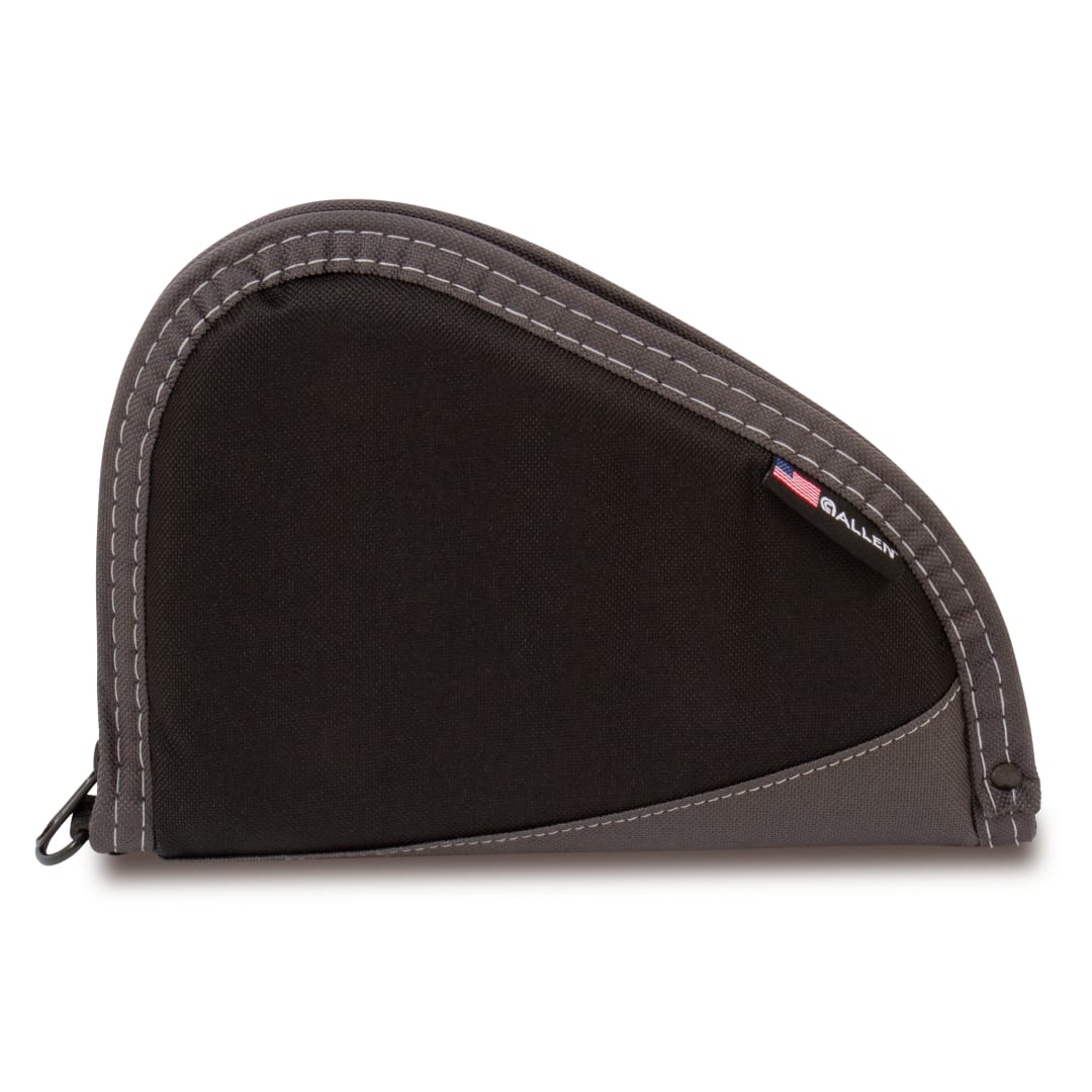 Allen Company Deluxe 8" Handgun Case, Black/Gray