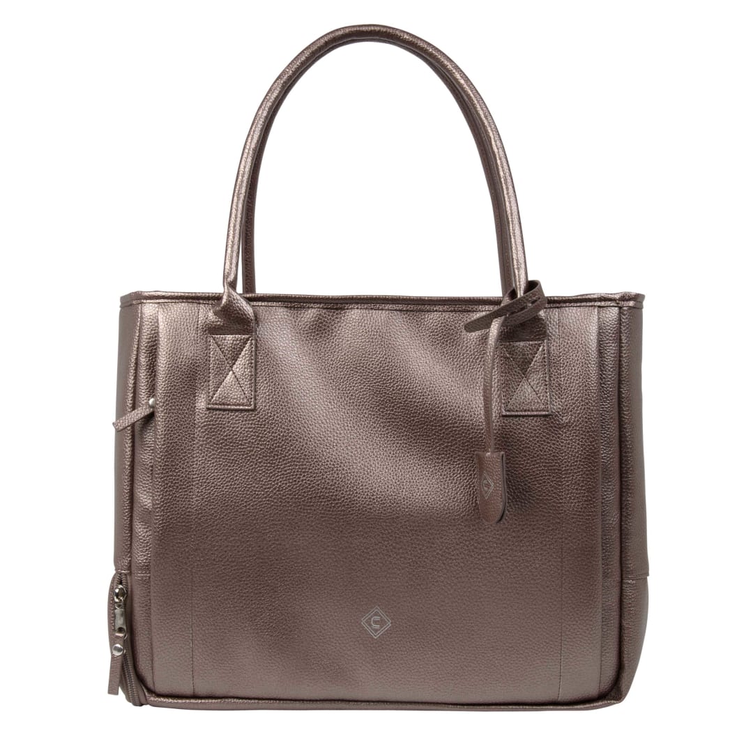 Girls With Guns® Cosmic Concealed Carry Tote, Large, Bronze