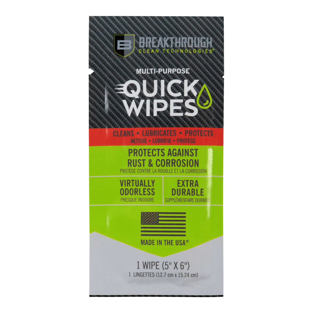BCT™ Multi-Purpose CLP Quick Wipes, 5" x 7", Single-Pack
