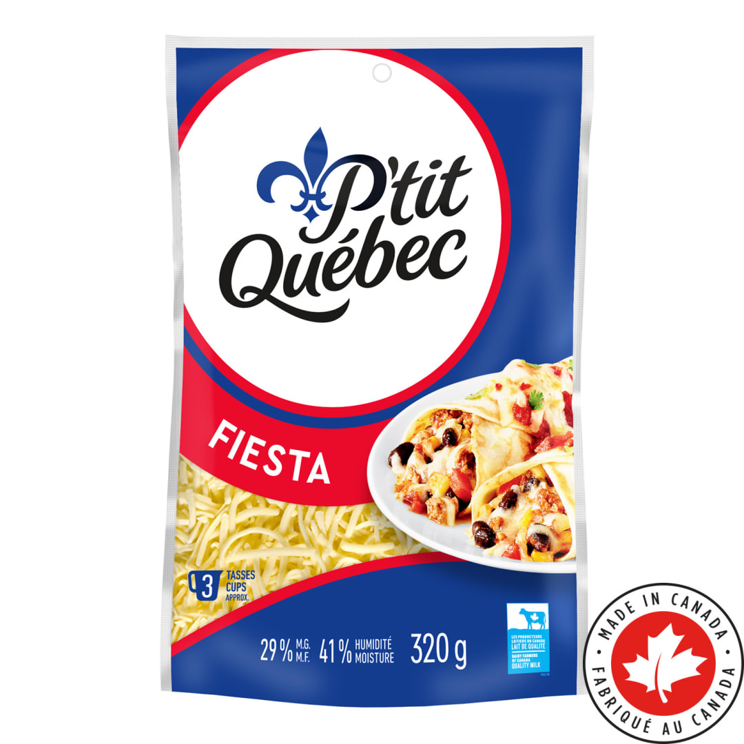 P'tit Québec Fiesta Shredded Cheese