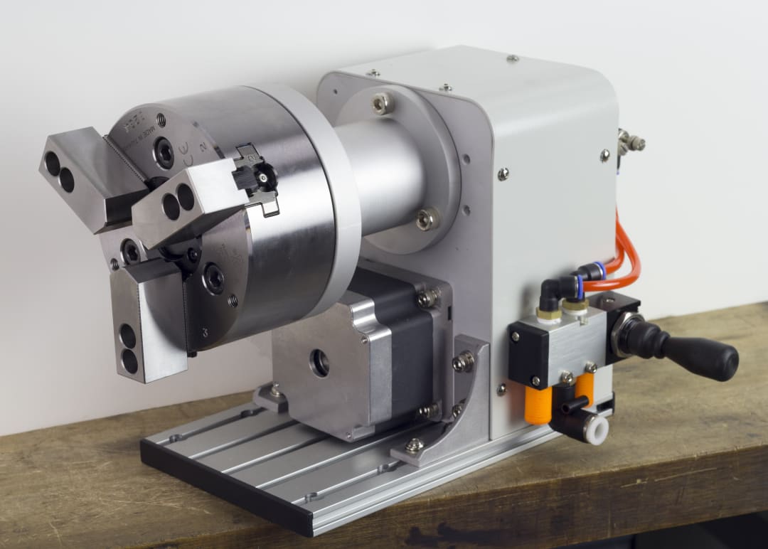 C-Axis Pneumatic Chuck-Model 042-A