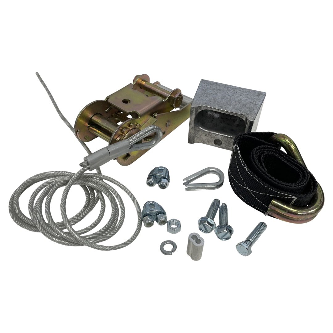 Side Flip Tarper Rear Tie Down Assembly