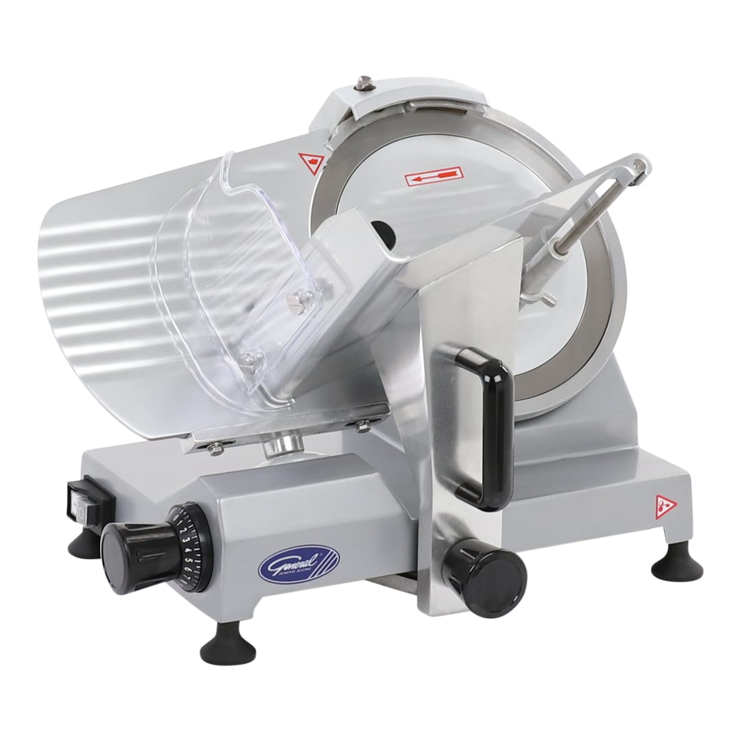 GSE010 - MANUAL COMMERCIAL FOOD SLICER, 10 INCH KNIFE, LIGHT DUTY