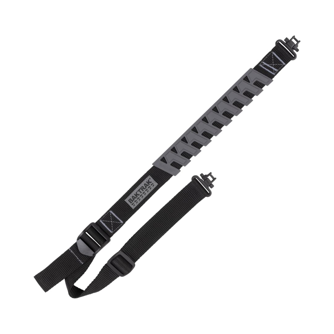 Allen Company BakTrak® Trak Traction Web 36" Rifle Sling w/ Swivels, Holds 500 lbs., Black/Gray