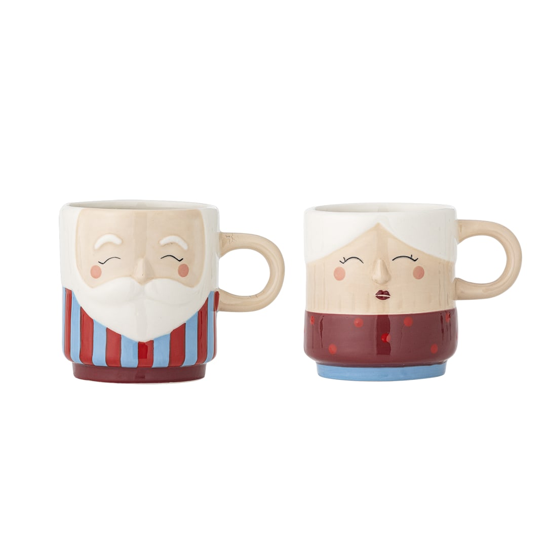 82063300 - Granny Cup, Red, Stoneware STOCK: 259