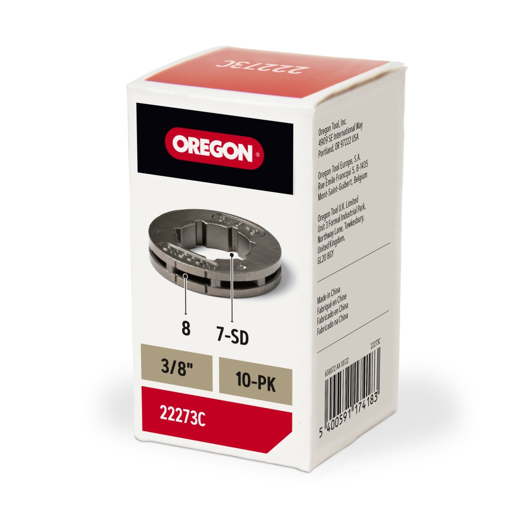 Oregon Rim, 3/8-8 Tooth Standard 7 Spline SD7, 10 PACK (22273C)