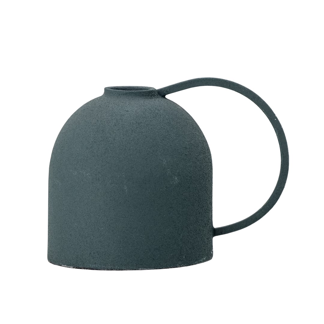 82057270 - Idon Candle Holder, Green, Iron STOCK: 75