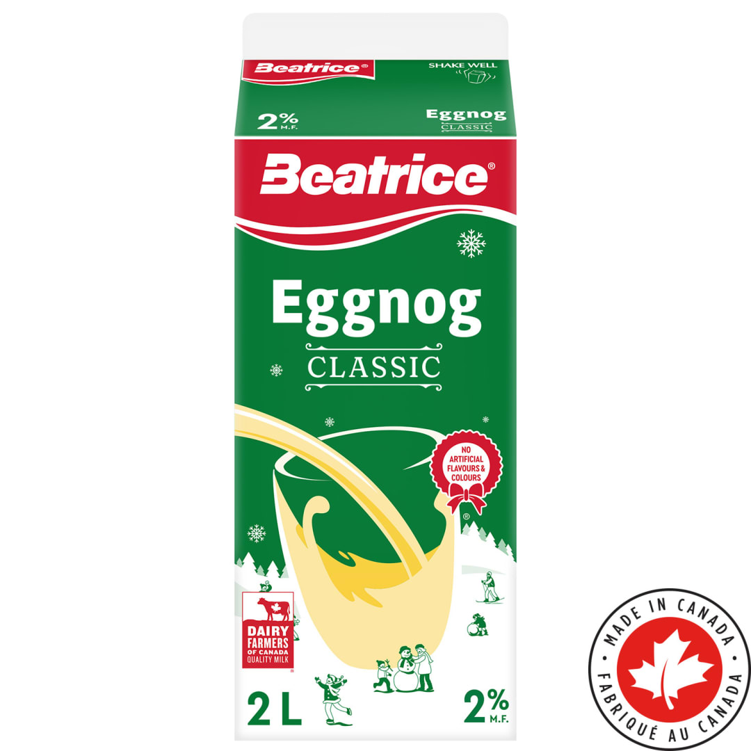 Beatrice Classic Eggnog 2%, 2L