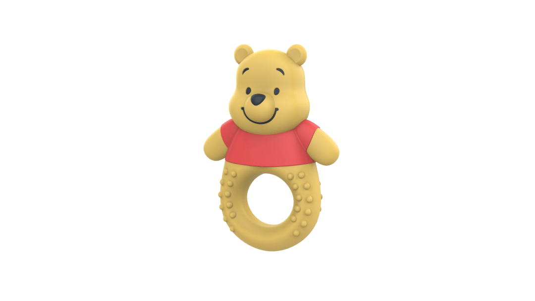 WINNIE THE POOH Teether™ Natural Rubber Teether