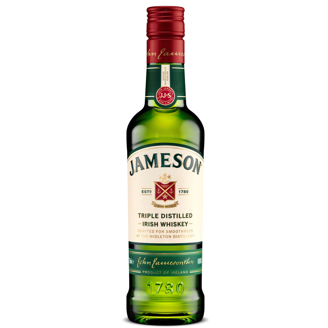 Jameson Original Irish Whiskey, 375 ml Bottle, 80 Proof