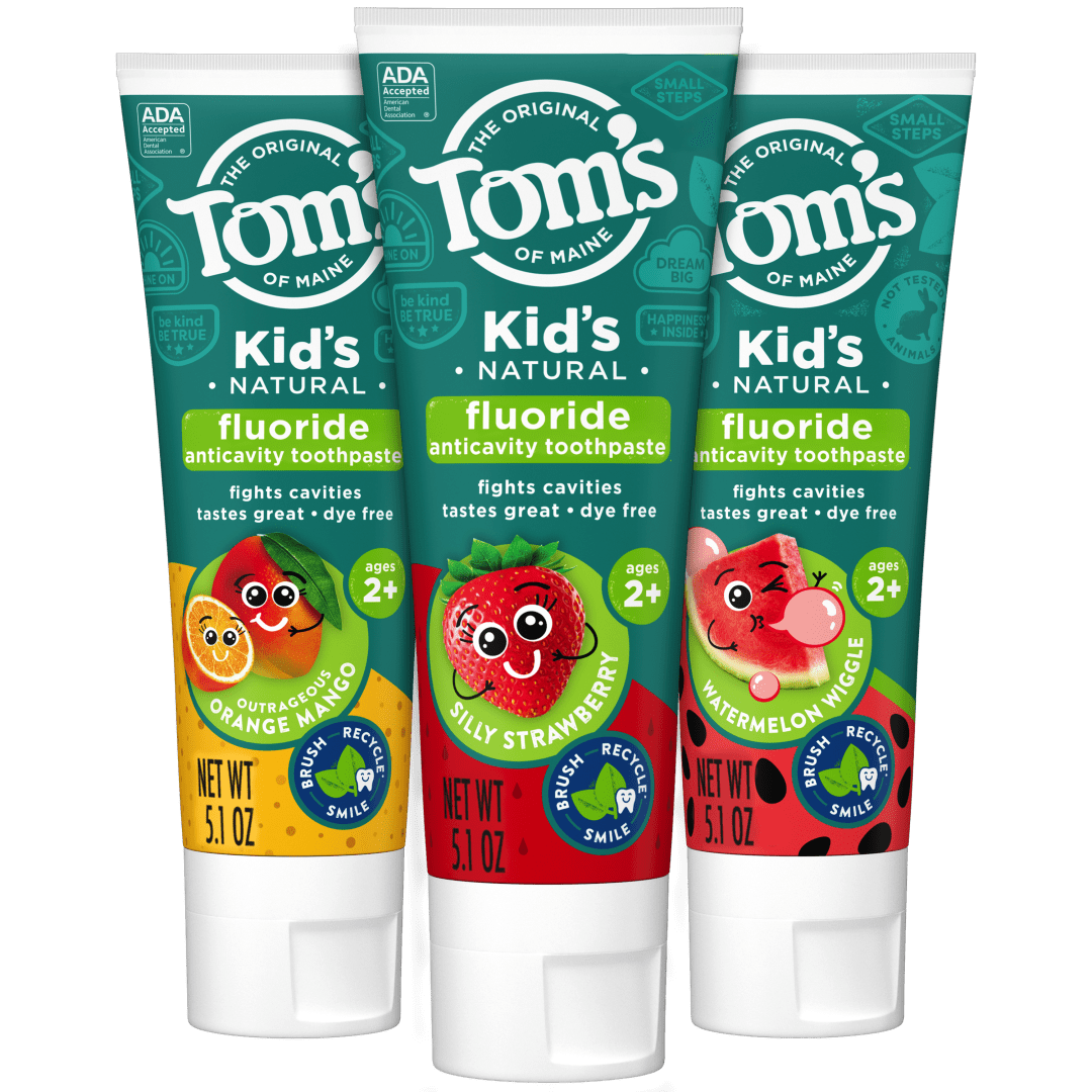 Tom’s of Maine Anticavity Kids Toothpaste Variety Pack, 5.1 oz