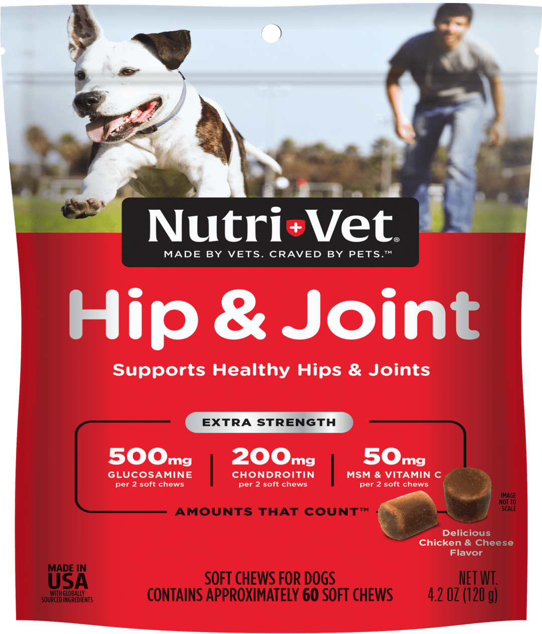 Nutri-Vet Hip and Joint Extra Strength Soft Chews, 60 ct