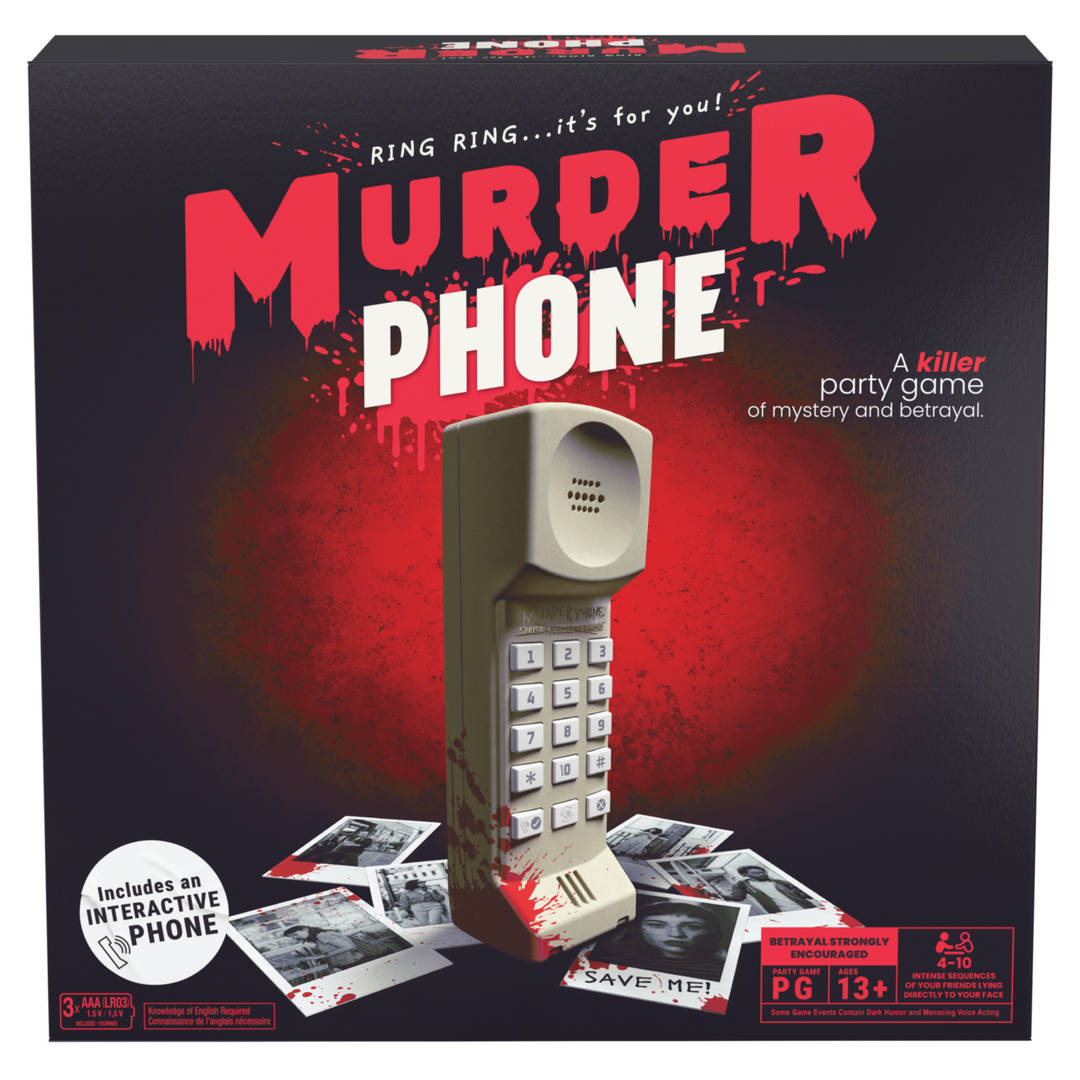Spin Master Games Murder Phone Social Deduction Party Game
