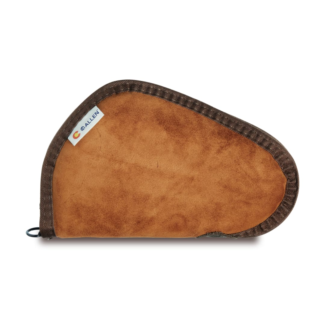 Allen Company Suede 8" Handgun Case, Rust